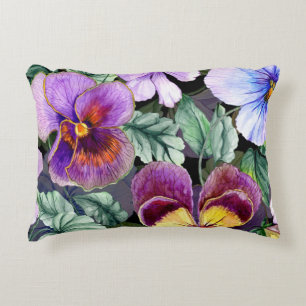 Floral beauty accent pillow
