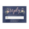 Floral Beauty Editable Colour Wedding Response Car