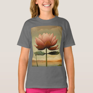 "Floral Beauty Still Life Girls' s designed " T-Shirt