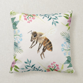 Floral Bee Pillow