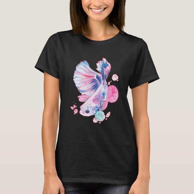 Floral Betta T-Shirt (Front)