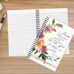 Floral Bible Verse Prayer Journal 