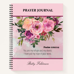 Floral Bible Verse Prayer Journal