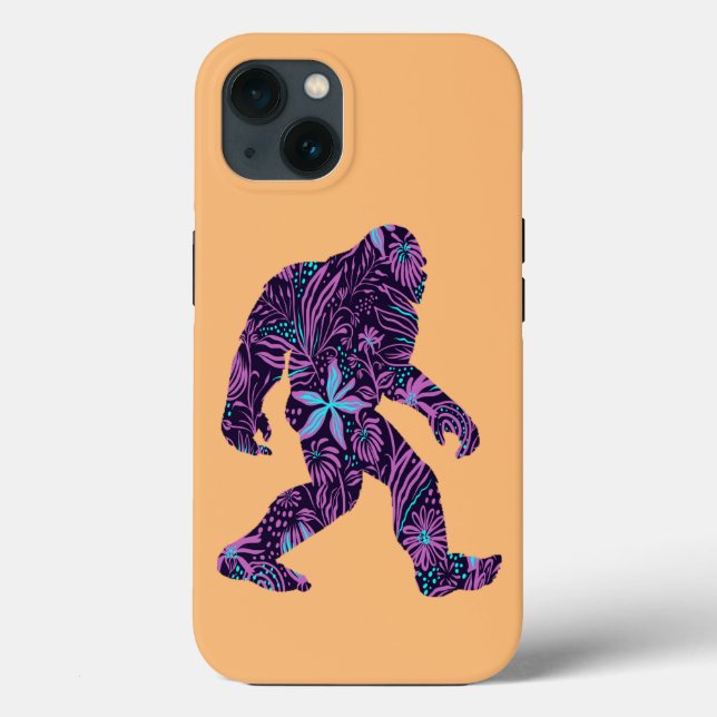 FLORAL BIGFOOT    Case-Mate iPhone CASE (Back)