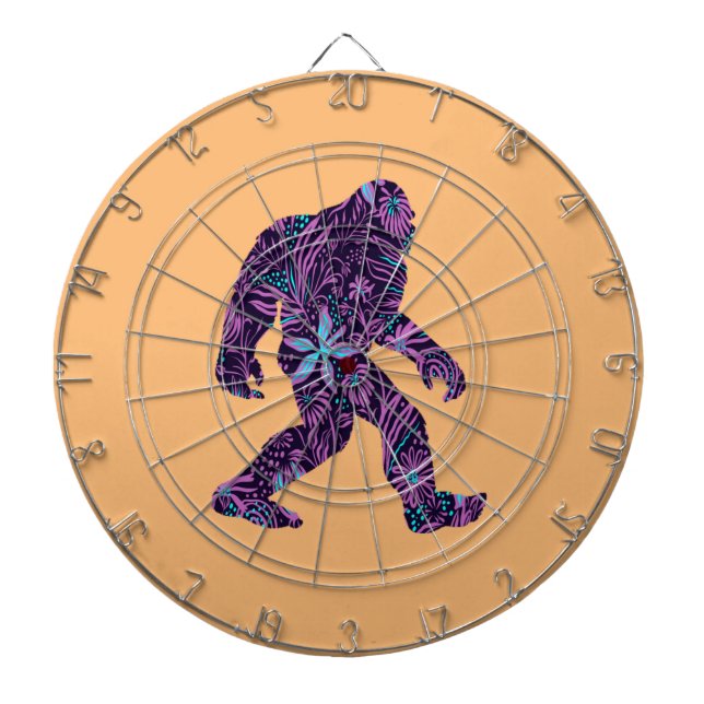 FLORAL BIGFOOT    DARTBOARD (Front)