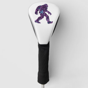 FLORAL BIGFOOT    GOLF HEAD COVER