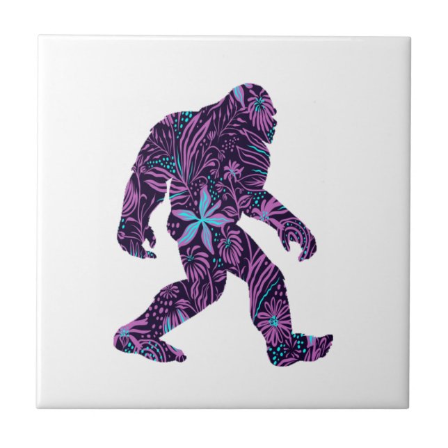FLORAL BIGFOOT   TILE (Front)