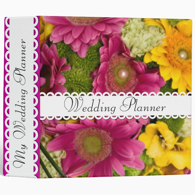 Floral binder (Front/Spine)