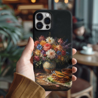 Floral Birria Still Life | Monogram iPhone 15 Pro Max Case