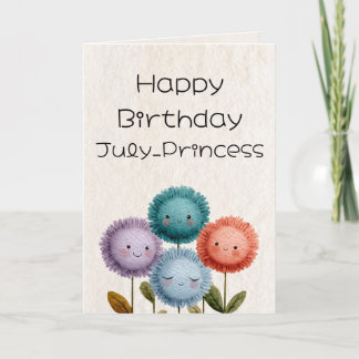 Floral Birthday Card