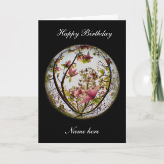 Floral Birthday card