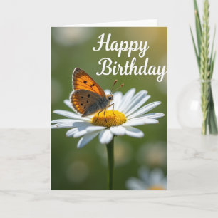 Floral Birthday Insect Card