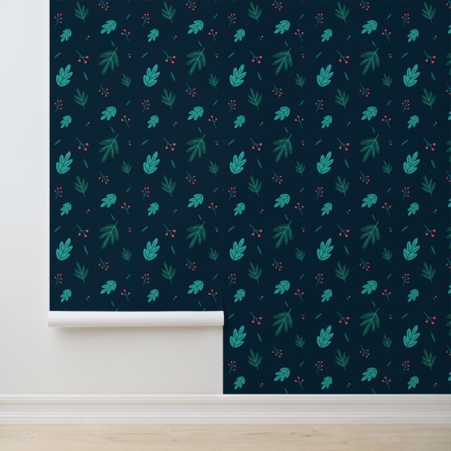 FLORAL BLUE  WALLPAPER (Application)