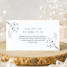 Floral Blue Winter Botanical Share A Recipe