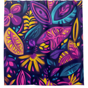 Floral Boho Abstract colourful 10