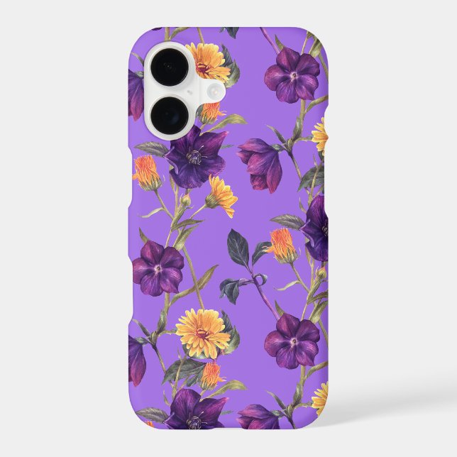 Floral Boho Chic Purple (Back)