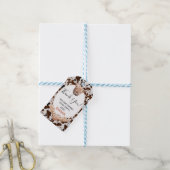 Floral Boho Highland Cow Birthday Thank You Gift Tags (With Twine)