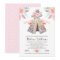 Floral Boho Tribal Teepee Girl Baby Shower
