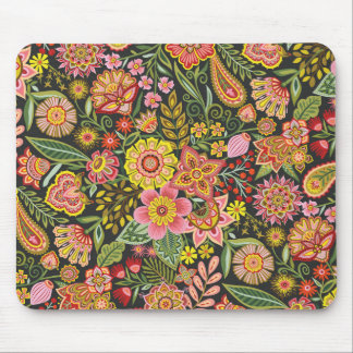 Floral Bomb Mousepad