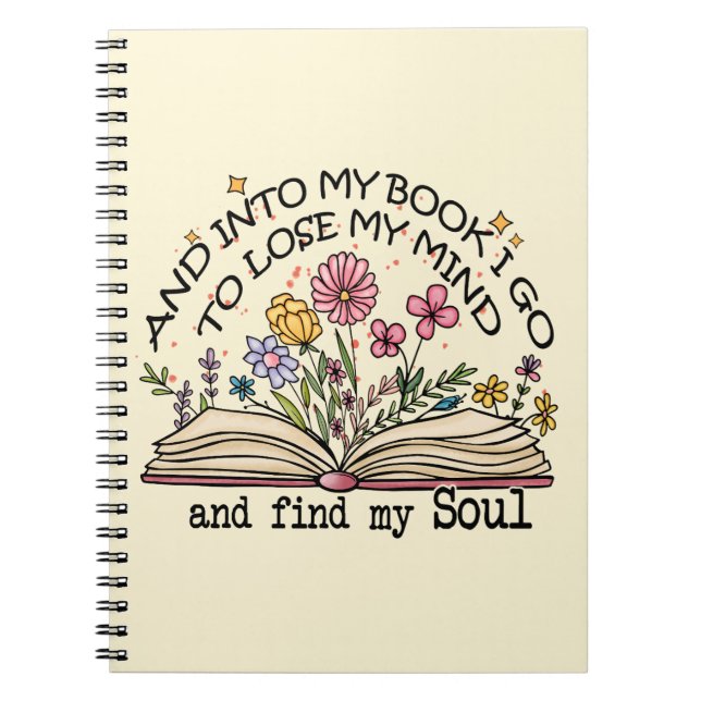 Floral Book Lover (Front)