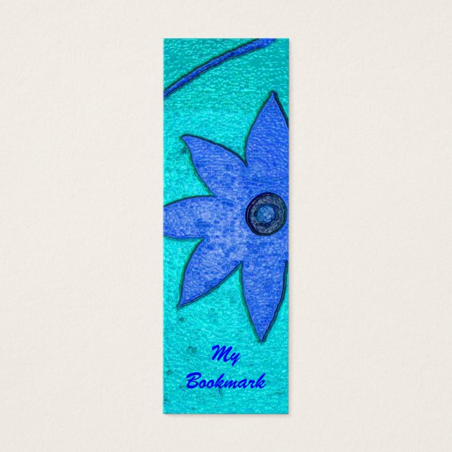 floral bookmark (Front)