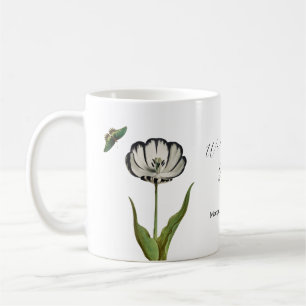 Floral Botanical Butterfly Coffee  Mug