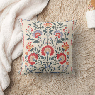 Floral Botanical Throw Pillow