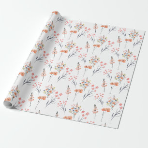Floral Botanical Wrapping Paper