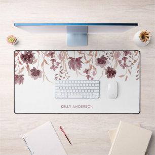 Floral Botanique Feuillage Tendance Monogrammé