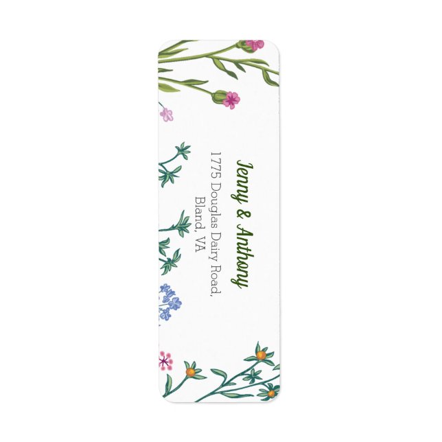 Floral botanique minimaliste moderne (Devant)