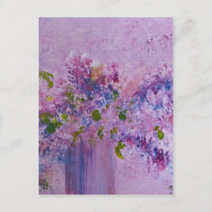 "Floral Bouquet" Art Postcard