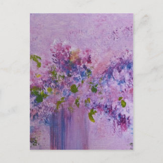 "Floral Bouquet" Art Postcard