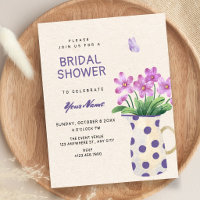 Floral bouquet bridal shower
