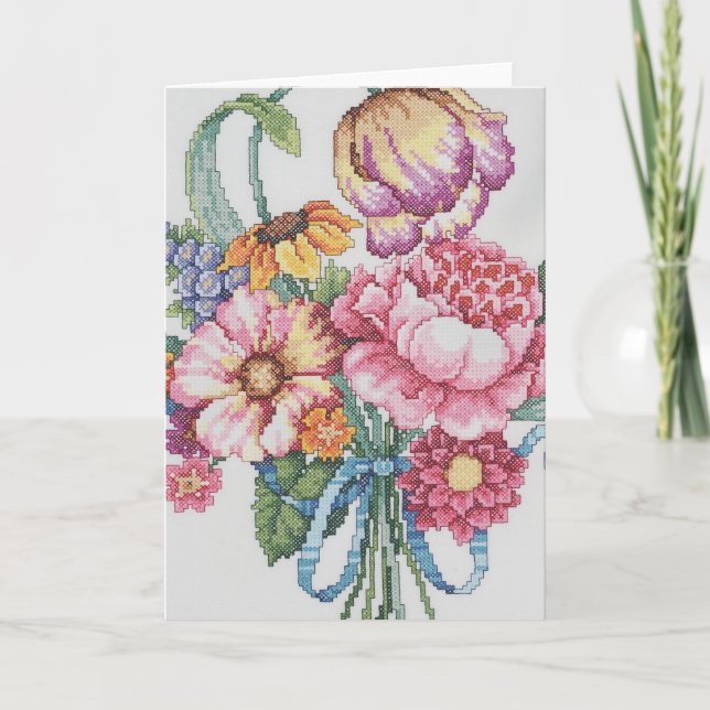 Floral Bouquet Card (Front)