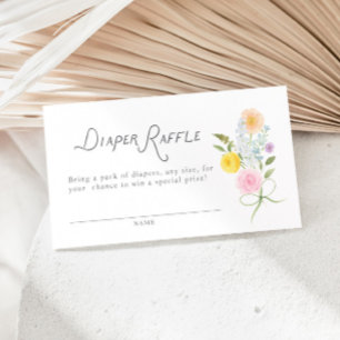 Floral Bouquet Enclosure Card