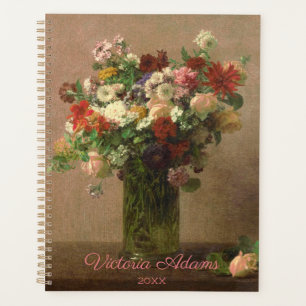 Floral Bouquet - Personalized French Fine Art Planner