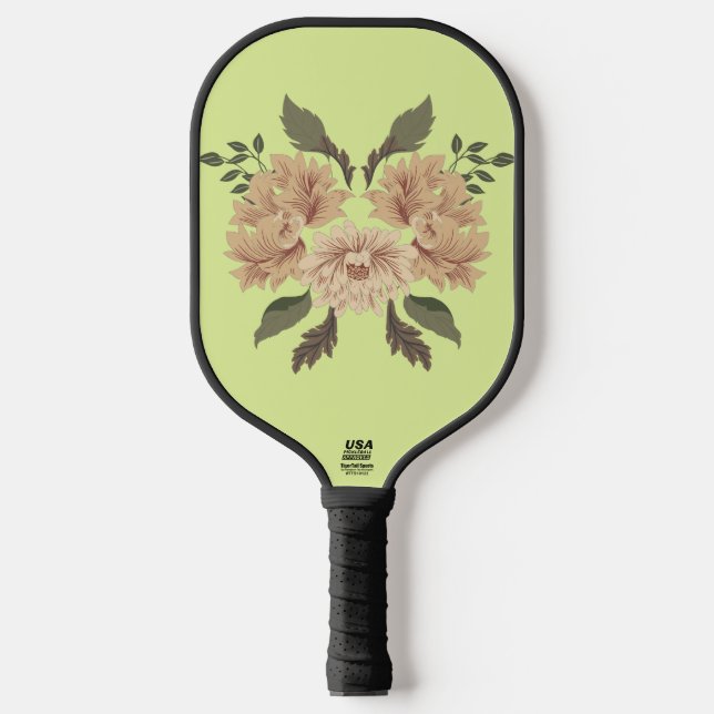 Floral Bouquet  Pickleball Paddle (Front)
