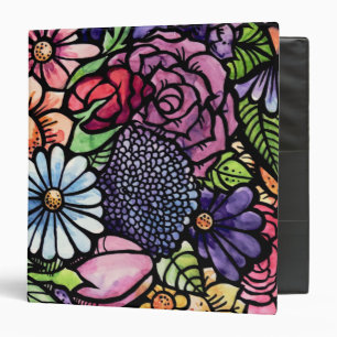Floral Bouquet Spring Flower Binder