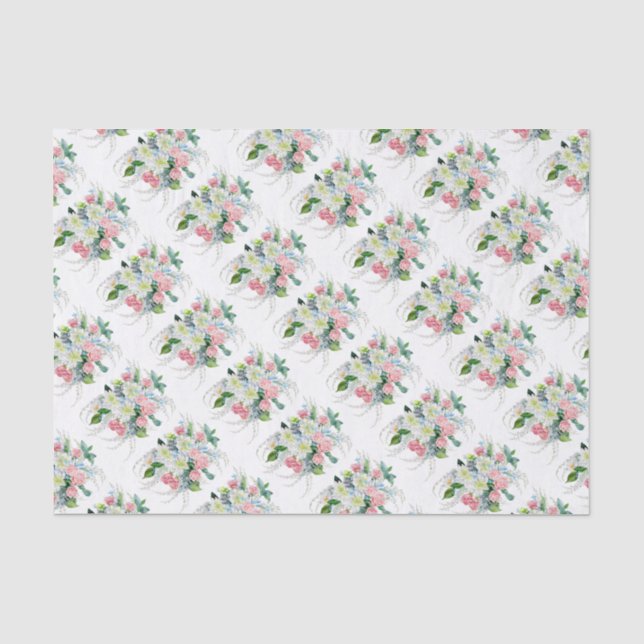 Floral Bouquet Tissue Paper (Front)
