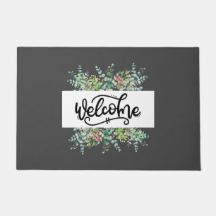Floral Bouquet Welcome Doormat