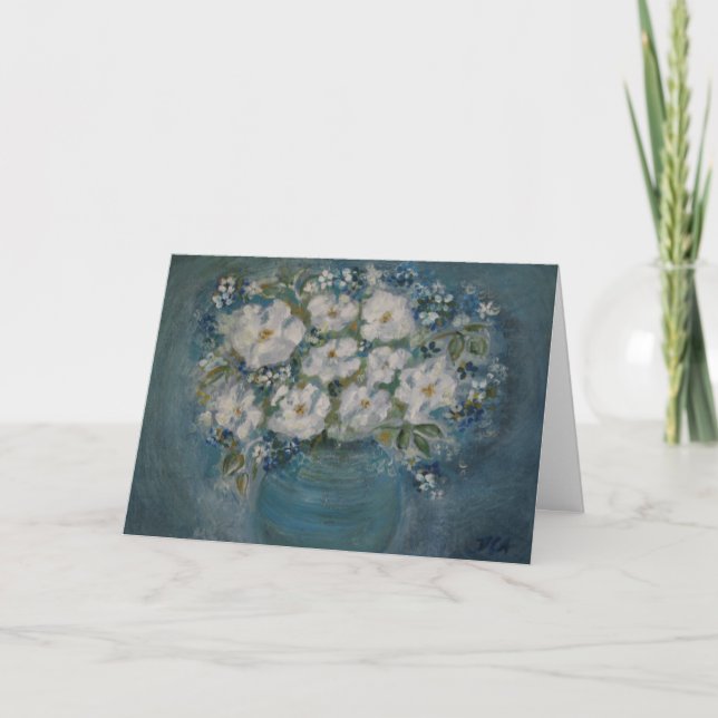 floral bowl card (Front)