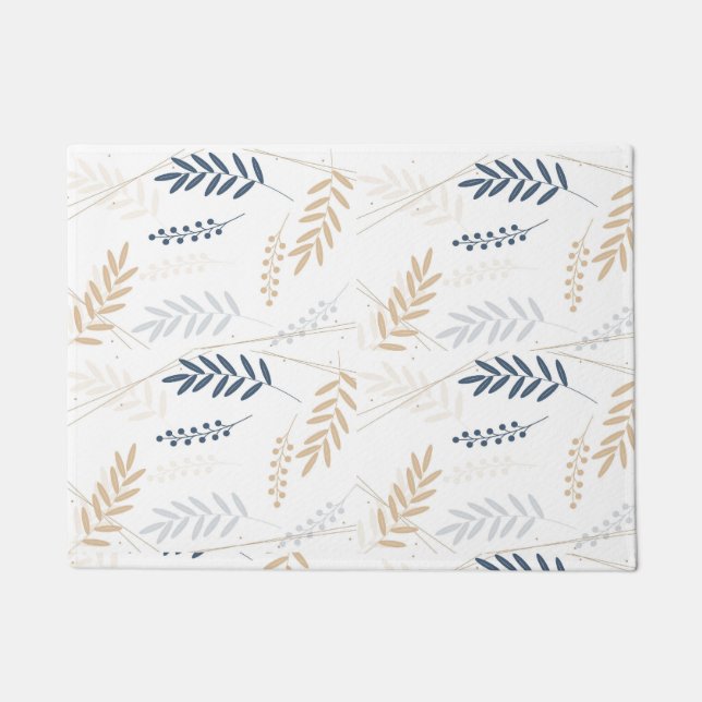 floral branch    doormat (Front)