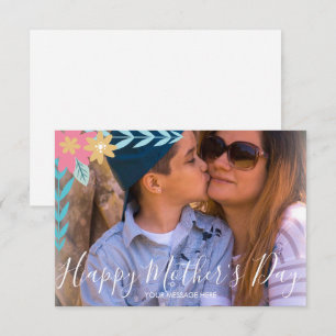 Floral Branches Greenery Happy Mother's Day Card