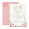 Floral Bridal Brunch Bridal Shower Thank You Card