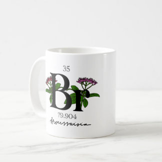 Floral Bromine Element Coffee Mug