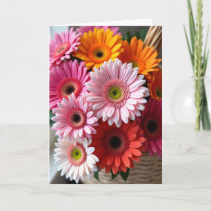 Floral Burst Delightful Card