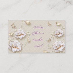 Floral  business card