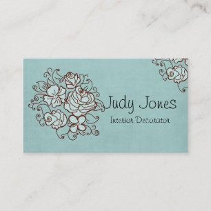 floral Business Card