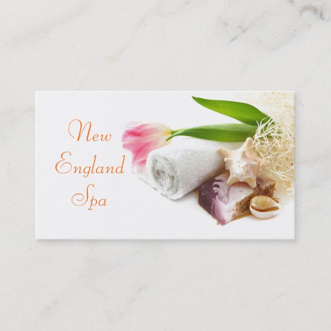 floral Business Card (Front)