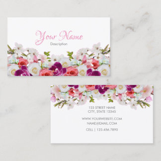 Floral Business Card - II